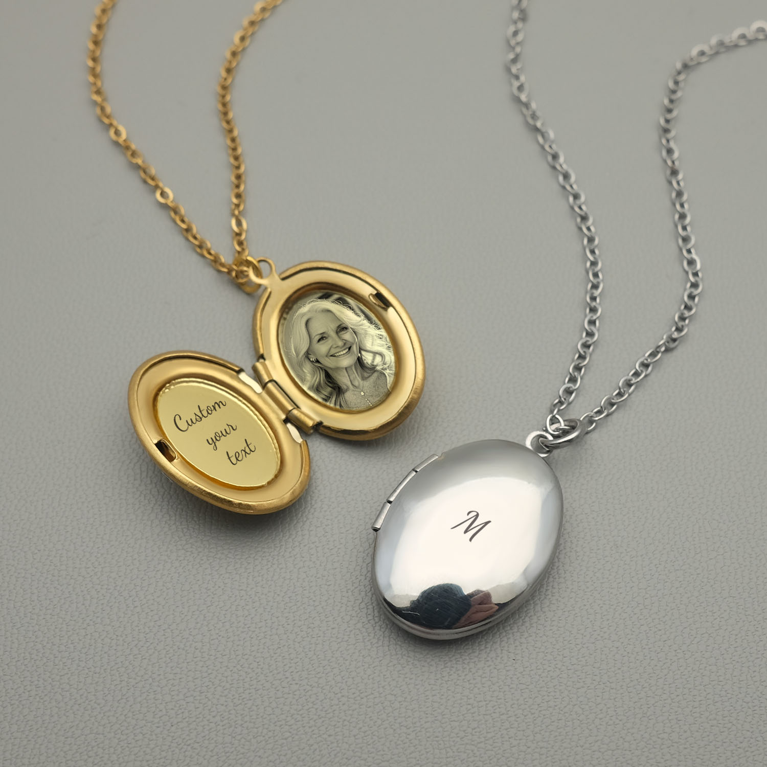 Custom Name Necklace Stainless Steel - شخصية المنجد قلادة مخصصة صور قلادة