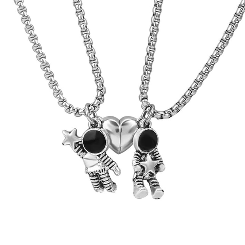 Magnetic Couple Matching Necklaces - قلائد مطابقة مغناطيسية للأزواج ، رجل
