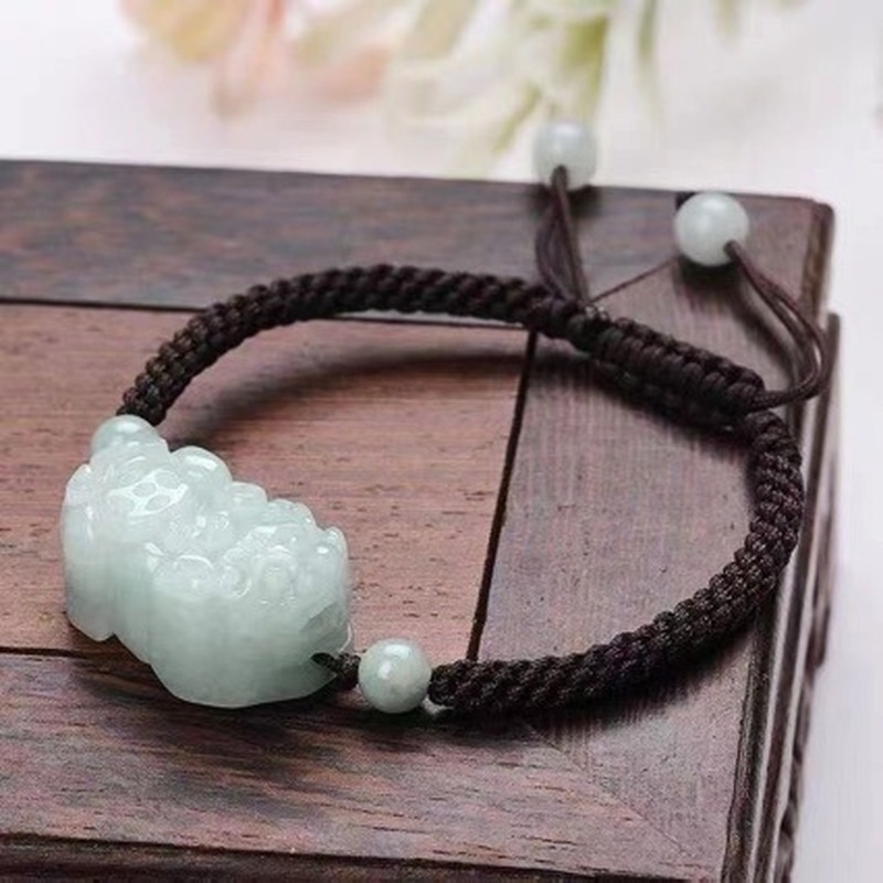 Bracelets - سوار بيكسيو من اليشم الطبيعي من