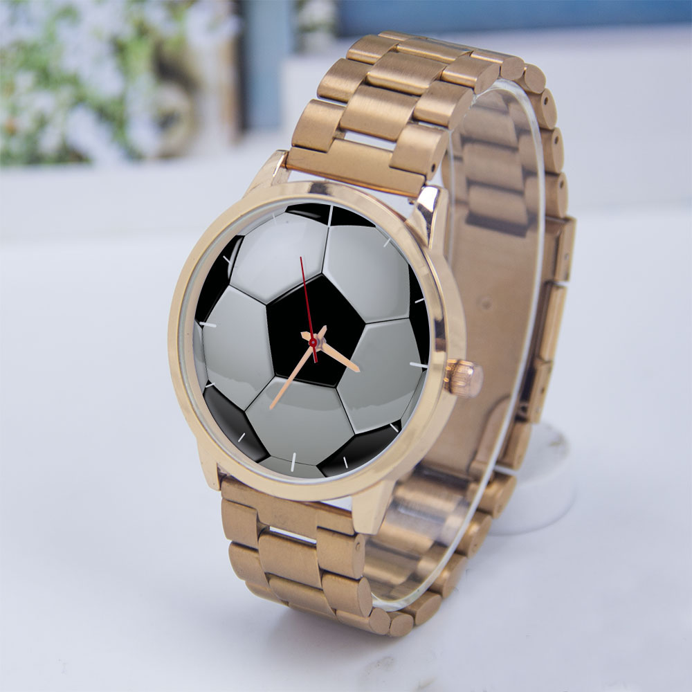 Watch Accessories - ساعة كرة القدم بتصميم كرة القدم،