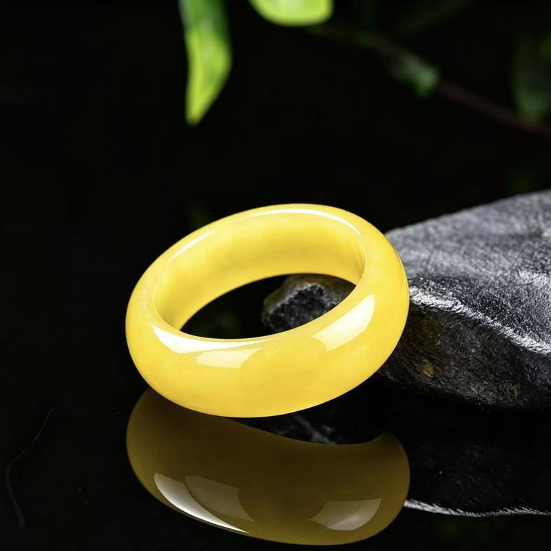 Rings - خاتم من اليشم الأصلي من الدرجة