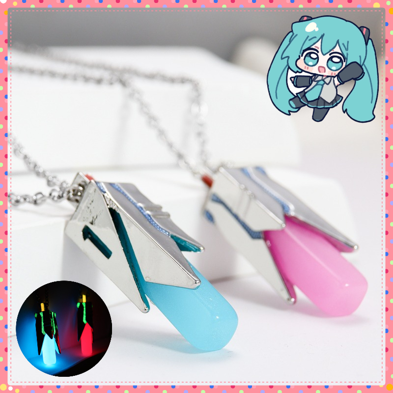 Anime Pendant Necklace - قلادة ميكو الأنمي، إكسسوارات مجوهرات كرتونية