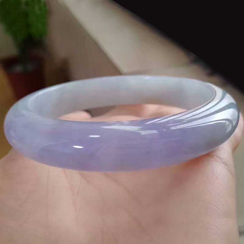 Bracelets - سوار من اليشم البورمي الطبيعي من
