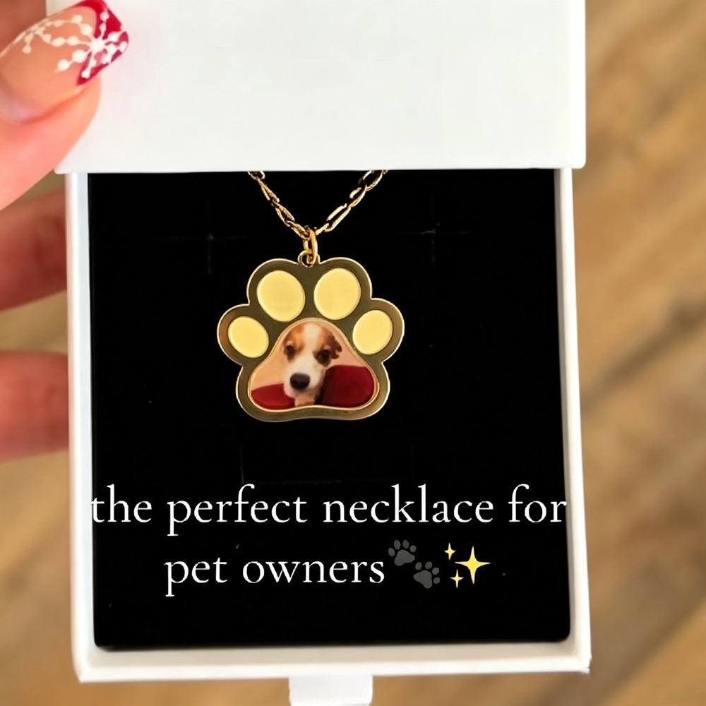 قلادة مخصصة بطباعة ألوان مخالب - مراجعة Custom Name Necklace Stainless Steel وسعره