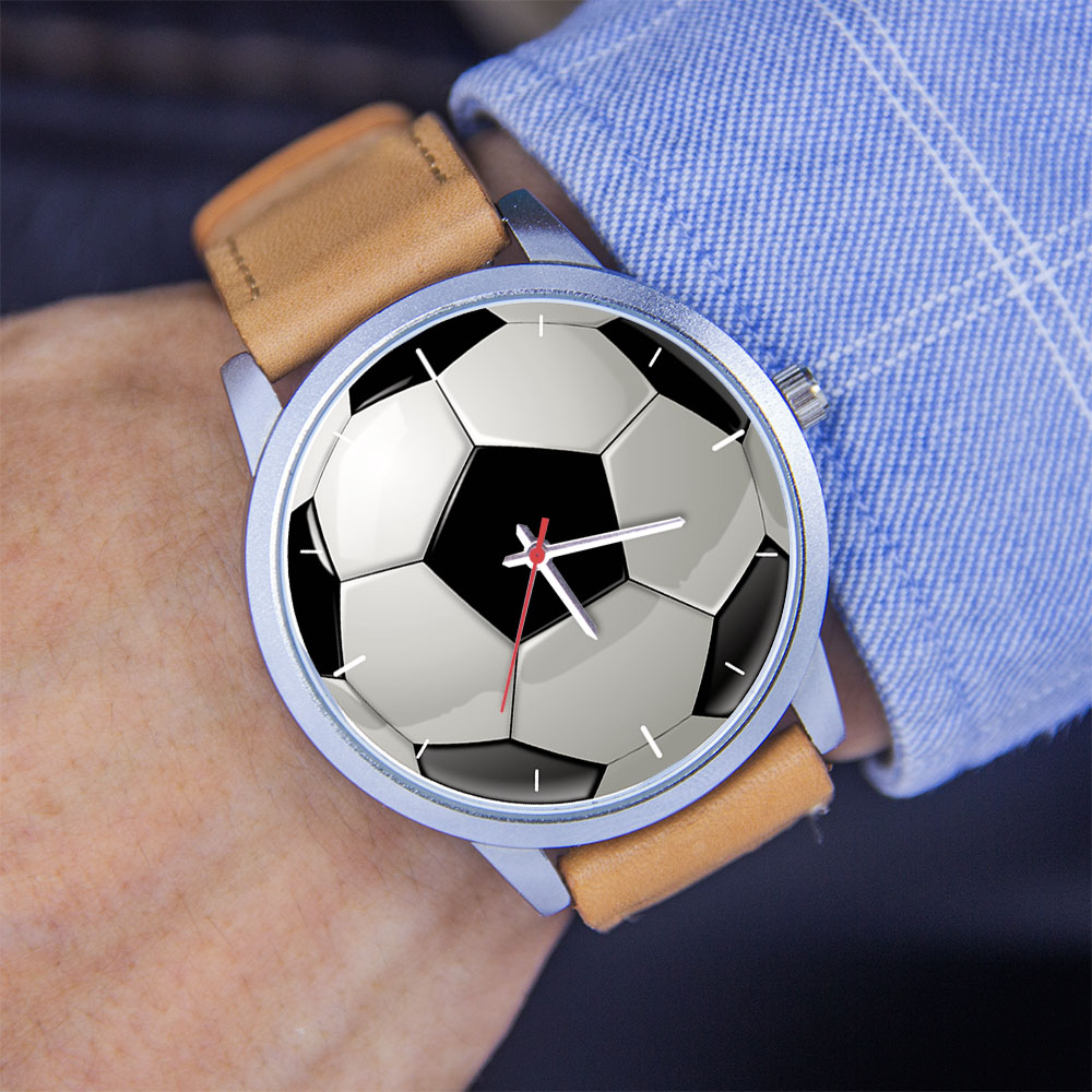 ساعة كرة القدم بتصميم كرة القد - مراجعة Watch Accessories وسعره