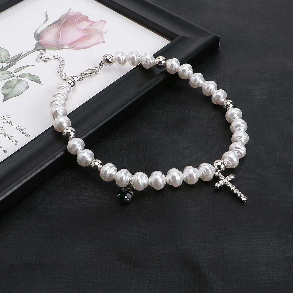 خمر قلادة قلادة للنساء ، الكري - مراجعة Pearl Choker Necklace Vintage وسعره