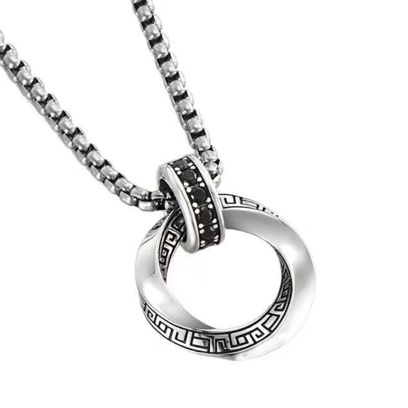 قلادة من الفضة الإسترلينية عيا - مراجعة 925 Sterling Silver Chain Necklace Men وسعره