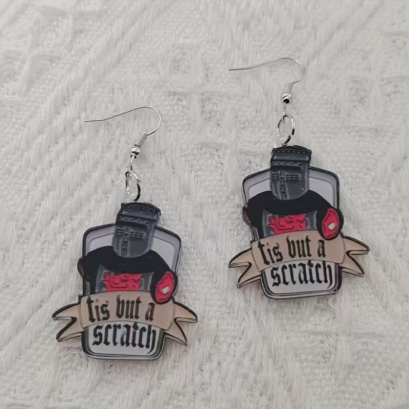 10 قطع من الأقراط الأكريليكية  - مراجعة Earrings وسعره