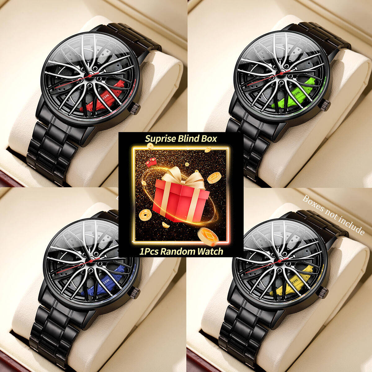 1 قطعة ساعة سر مفاجأة صندوق أع - مراجعة Watch Accessories وسعره