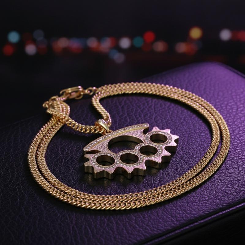 قلادة من الفولاذ المقاوم للصدأ - مراجعة Layered Pendant Necklace Aesthetic وسعره