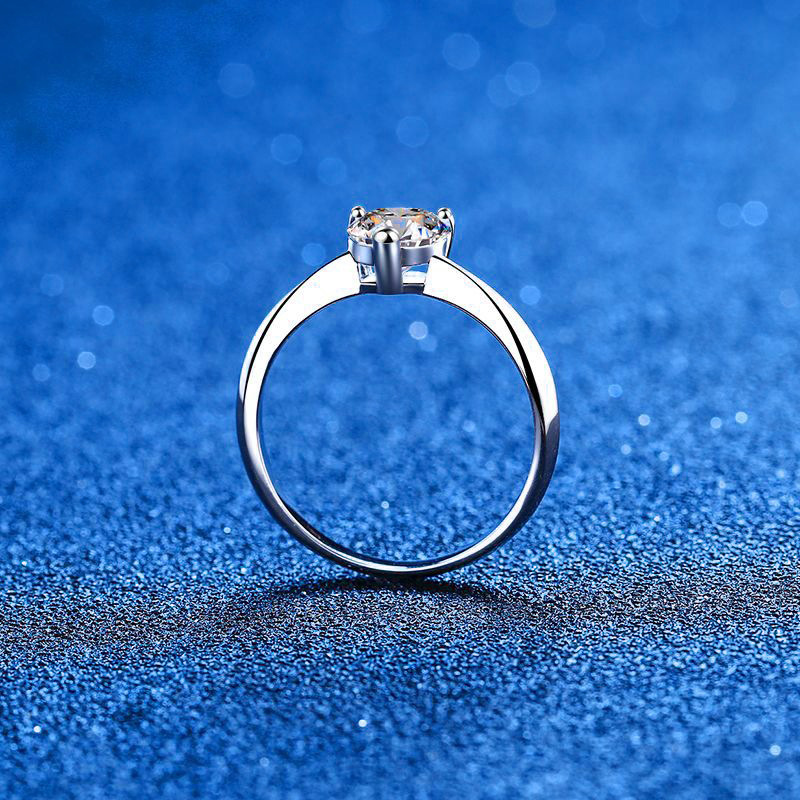 خاتم موسانيت من ليوراجيم بوزن  - مراجعة Moissanite Engagement Ring 1 Carat وسعره
