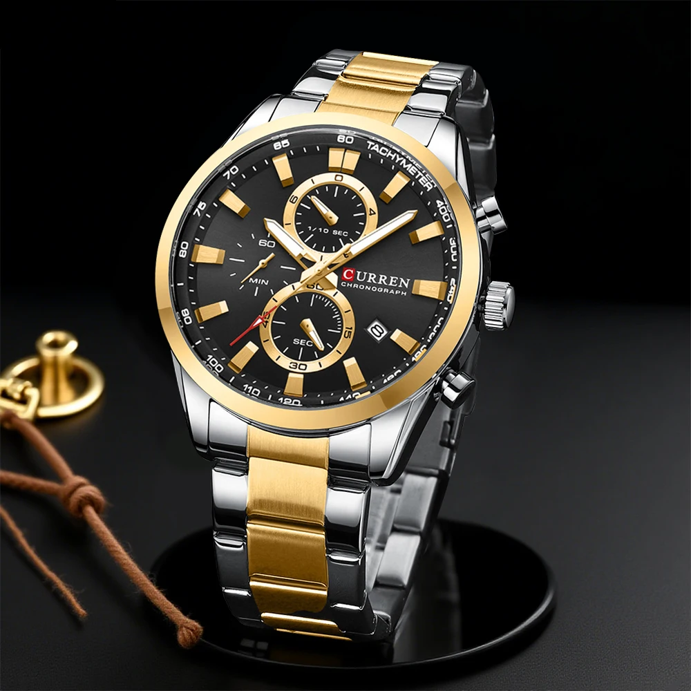 CURREN ساعات كوارتز كرونو رياض - مراجعة Watch Accessories وسعره