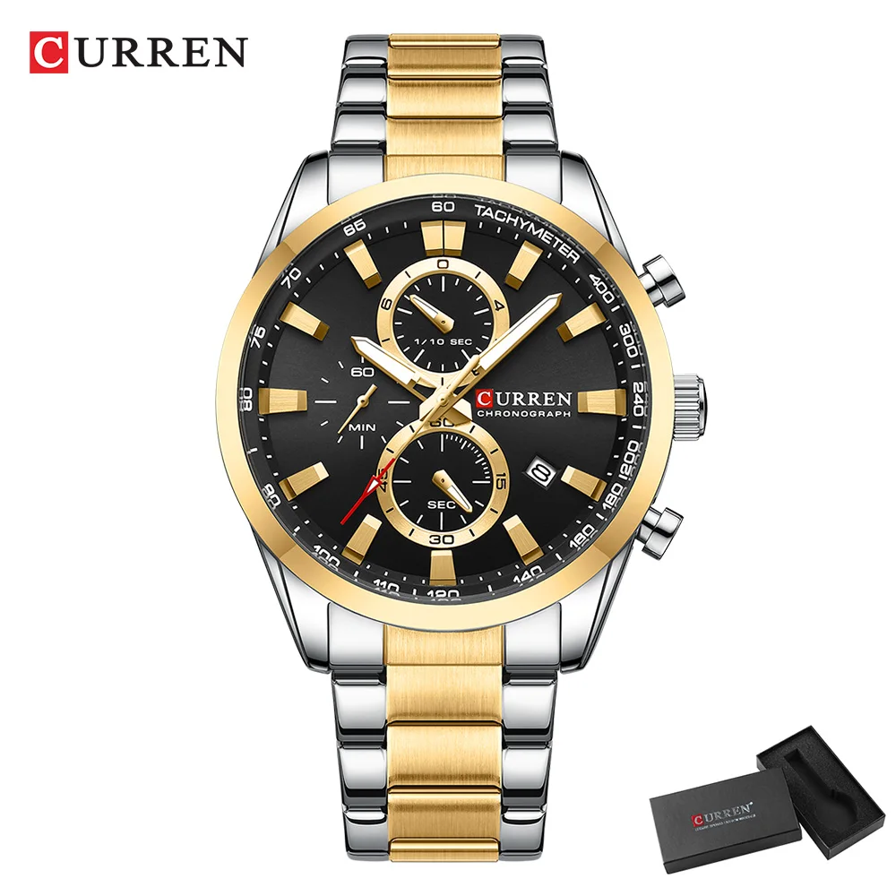CURREN ساعات كوارتز كرونو رياض - مراجعة Watch Accessories وسعره
