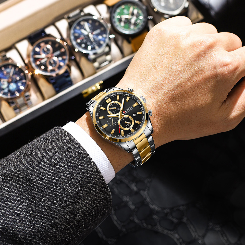 CURREN ساعات كوارتز كرونو رياض - مراجعة Watch Accessories وسعره