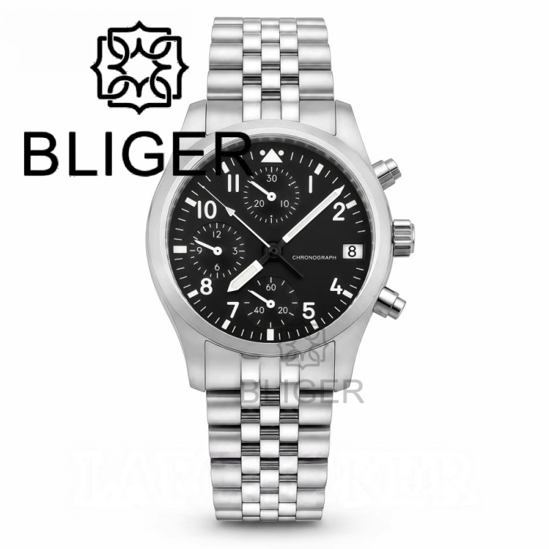ساعة BLIGER سوداء بالكامل بتصم - مراجعة Watch Accessories وسعره