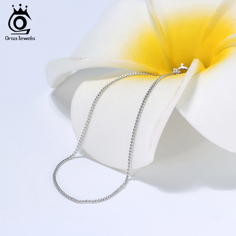 ORSA جواهر الإيطالية 925 فضة 1 - مراجعة 925 Sterling Silver Chain Necklace Men وسعره