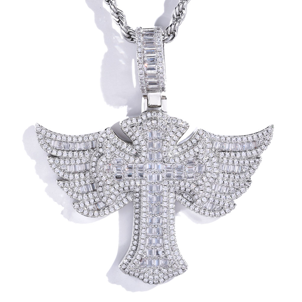 الهيب هوب كامل الماس 18 كيلو م - مراجعة Cross Pendant Necklace Gold وسعره